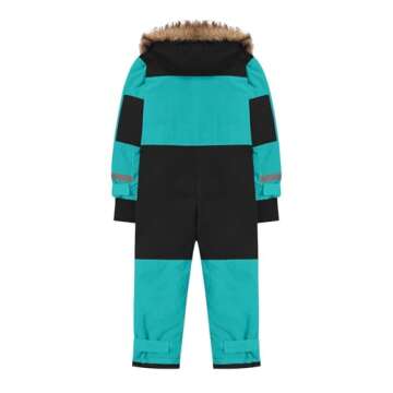 gsatuba Kids Waterproof Snow Suit for Winter Fun