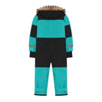 gsatuba Kids Waterproof Snow Suit for Winter Fun