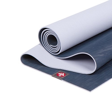 Manduka eKO Lite Yoga Mat, Midnight, 4mm - Perfect Grip