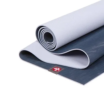 Manduka eKO Lite Yoga Mat, Midnight, 4mm - Perfect Grip