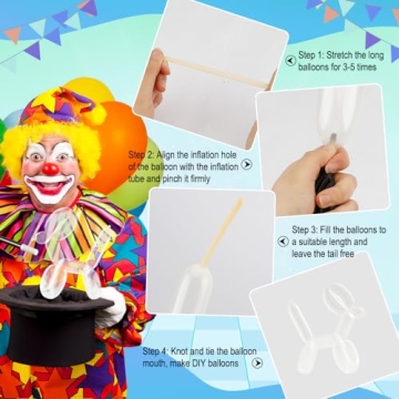 260 Long Balloons 100PCS for Creative Fun and Decor