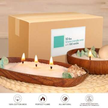 DIY Pearl Candle Kit for Weddings and Celebrations