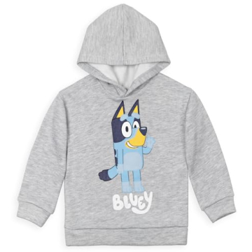 Bluey Toddler Hoodie & Pants Outfit Set - 3T Grey/Blue