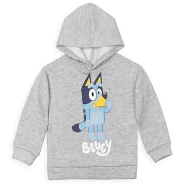 Bluey Toddler Hoodie & Pants Outfit Set - 3T Grey/Blue