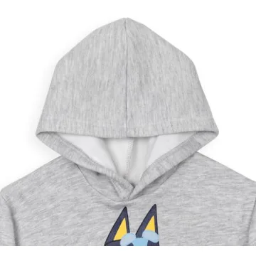 Bluey Toddler Hoodie & Pants Outfit Set - 3T Grey/Blue