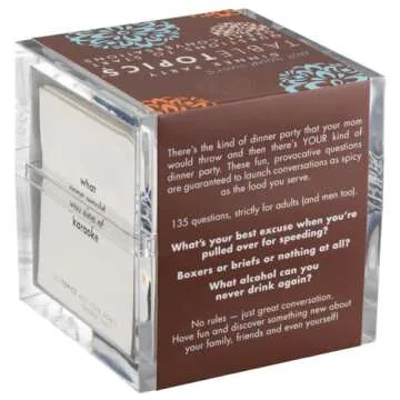 TableTopics Fun Conversation Starter Cards for Dynamic Gatherings