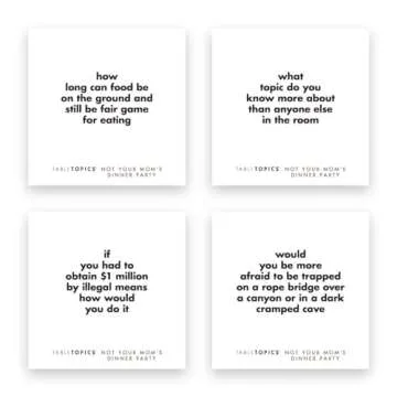 TableTopics Fun Conversation Starter Cards for Dynamic Gatherings