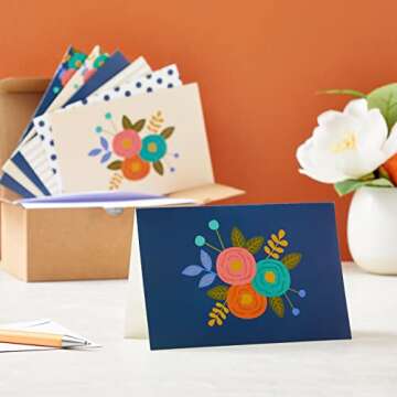 48 Pack Blank Cards & Envelopes for Greetings