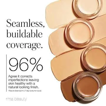 RMS Beauty UnCoverup Concealer - Cream Concealer, Dark Circles Under Eye Concealer for Mature Skin, Makeup Concealer Full Coverage Hydrating Concealer