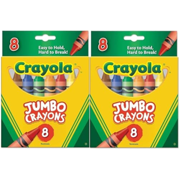 Crayola Jumbo Crayons for Kids | Safe & Durable