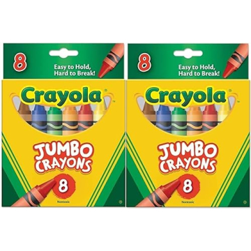 Crayola Jumbo Crayons for Kids | Safe & Durable