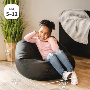 Big Joe Classic Bean Bag Chair for Kids – Durable Comfort
