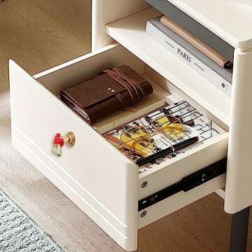 Mewuthede Mushroom Shapes Drawer knobs,4 Pieces Single Hole Pulls Handles Knob,Door Handle Metal Decorative for Cabinet Closet Drawer Dresser Wardrobe Cupboard (Mushroom)