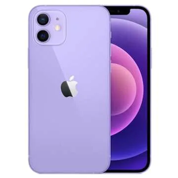 Apple iPhone 12 Mini, 64GB, Purple - Unlocked (Renewed)
