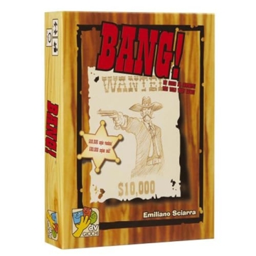dV Giochi DA VINCI Bang! 4th Edition - Engage in Exciting Strategy and Deception Fun!