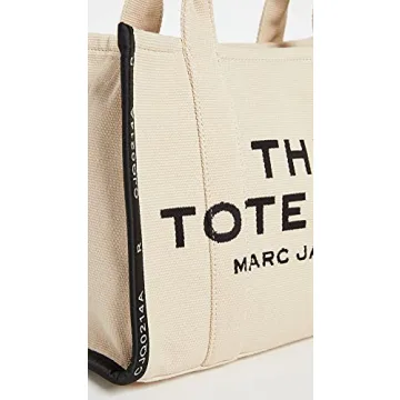 Marc Jacobs Jacquard Medium Tote Bag Warm Sand Stylish Spacious