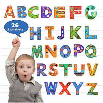 SYNARRY Alphabet Puzzles for Educational Fun Ages 3-5