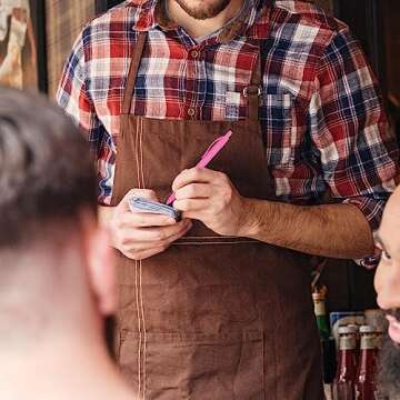 Deegtran 50 Pack Pink Click Pens Smooth Writing