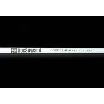 DocSeward Snake Hook, Copperhead Series for Catching, Controlling, or Moving Snakes, Stainless Steel & Copper, Field Length (43 inches)