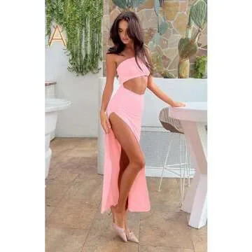 DOEYG Pink Kitten Heels for Women Pointed Toe Heels Dressy Pointy Heeled Mule Heels Bow Studded Vintage Heels Trendy Slip on Stiletto Heels Pumps Size 7