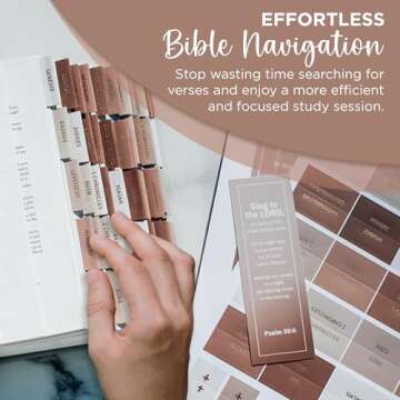 Decorative Bible Tabs for Women (96 Pieces) - Stylish & Functional