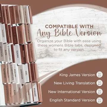 Decorative Bible Tabs for Women (96 Pieces) - Stylish & Functional