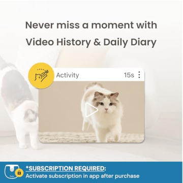 Furbo Mini Pet Camera with Smart Home Security Alerts