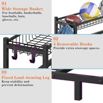 Gadroad 4 Bike Rack: Versatile Garage Organizer for Bikes