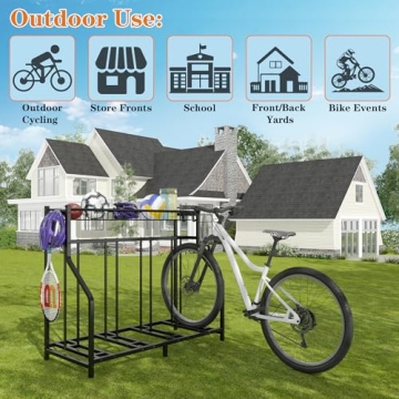 Gadroad 4 Bike Rack: Versatile Garage Organizer for Bikes