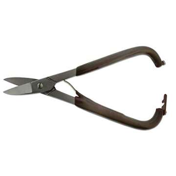Vintaj Tools by The Beadsmith Metal Shear â€“ 7 Inches (178mm) With Steel Blades, Comfort Grip & Single-Leaf Spring Handle â€“ Tool for Cutting & Stamping Blanks, Sheet Metal and Craft Wire