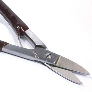 Vintaj Tools by The Beadsmith Metal Shear â€“ 7 Inches (178mm) With Steel Blades, Comfort Grip & Single-Leaf Spring Handle â€“ Tool for Cutting & Stamping Blanks, Sheet Metal and Craft Wire