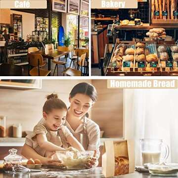 Eco-Friendly Large Paper Bread Bags for Gifting