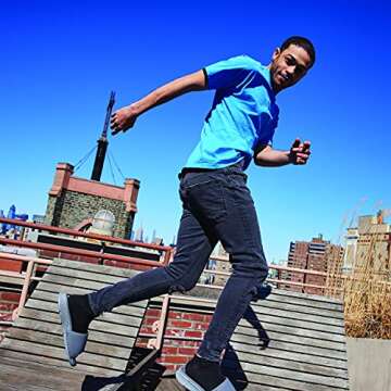 Hanes Max Cushion Low Cut Socks for Men - 6 Pairs