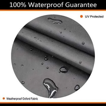 SheeChung Fire Pit Cover - Waterproof 600D Heavy Duty Square Patio Fire Pit Table Cover Black (Square - 28"L x 28"W x 25"H)-Fits 24-28 inch Fire Pit Table Cover