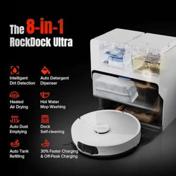Roborock S8 MaxV Ultra Robot Vacuum with Advanced Cleaning Features