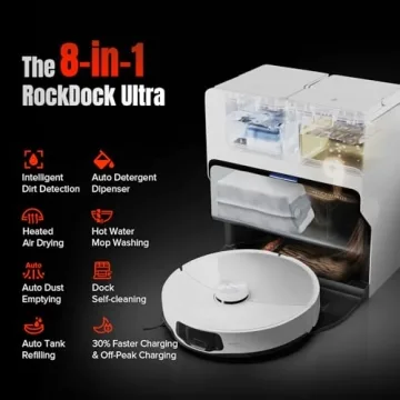 Roborock S8 MaxV Ultra Robot Vacuum with Advanced Cleaning Features