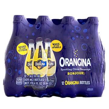 Orangina Sparkling Juice - Authentic French Citrus Delight