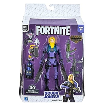 Fortnite Legendary Series Scuba Jonesy Action Figure - 6-inch Highly Detailed Collectible Toy