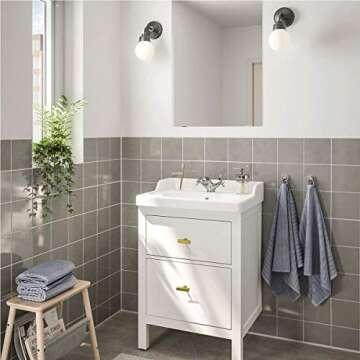 (20 Pack) Square T Bar Pull Gold Cabinet Knobs Brushed Brass Drawer Pulls Single Hole Cupboard Dresser Door Handle Kitchen Furniture Hardware 2" 50mm Overall Length