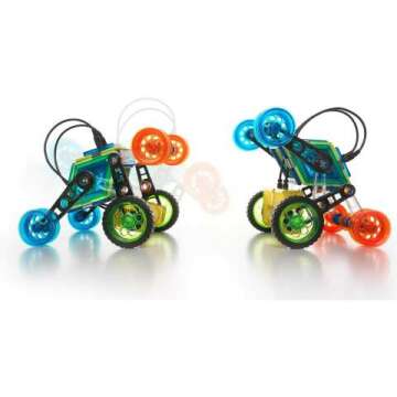 GeoSmart Flip Bot Remote-Controlled Magnetic Vehicle Set