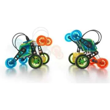 GeoSmart Flip Bot Remote-Controlled Magnetic Vehicle Set