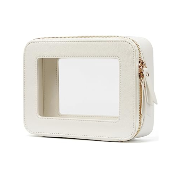 Popvibe Clear Makeup Case TSA-Approved Travel Organizer