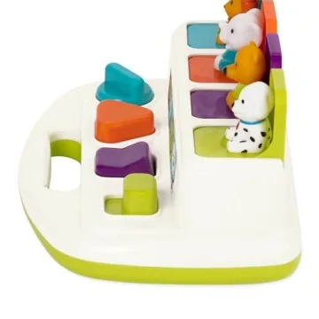 Interactive Battat Pop-Up Pals Cause-and-Effect Toy for Toddlers