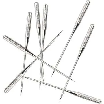 50 PCS Embroidery Sewing Machine Needles for Brother Size 75/11 130/705H HAx1 Sewing Needles for Brother Sewing Machine (5 Pack of 10 Needles)