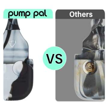 Pump Pal Reusable Fueling Glove | Protect Hands from Filthy Gas Pump Handles and Keypads | Easy Install, Attaches with Magnets Inside Your Gas Tank | Universal Size, One Hand Easy Slip-On | (Blue)