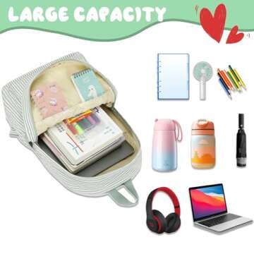 CAMTOP Preschool Backpack for Kids Girls Durable and Cute