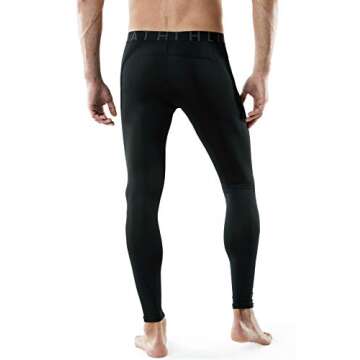 ATHLIO CLSX Mens Compression Pants for Active Wear