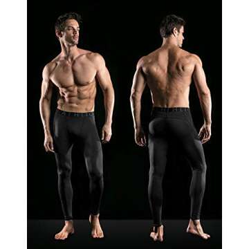 ATHLIO CLSX Mens Compression Pants for Active Wear