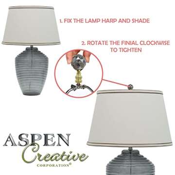 Aspen Creative 24007-31 Amber Faceted Crystal Lamp Finial in Brass Plated Finish, 2 1/4" Tall (1 Pack), RED