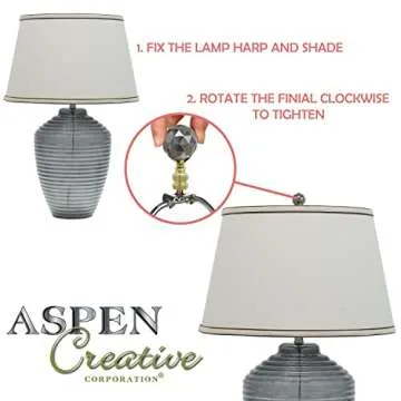 Aspen Creative 24007-31 Amber Faceted Crystal Lamp Finial in Brass Plated Finish, 2 1/4" Tall (1 Pack), RED